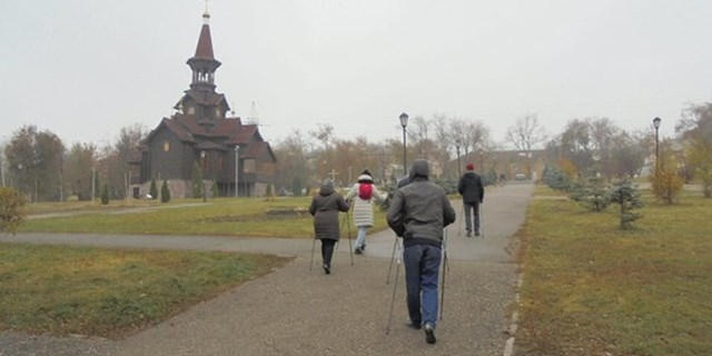 06.11.2020 Самара. Скандинавская ходьба в Парке Дружбы